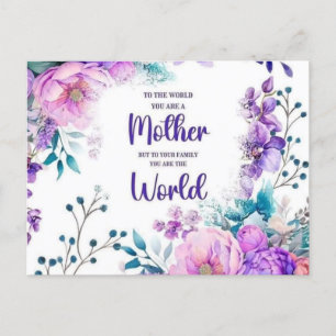Cartes Pour Fêtes Annuelles Cadeau de jour des mères