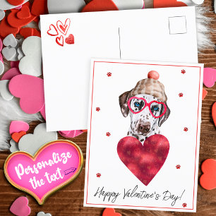 Cartes Pour Fêtes Annuelles Cadeau de la Saint-Valentin pour amateur de chiens