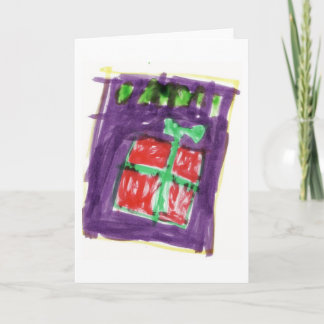 Cartes Pour Fêtes Annuelles Cadeau de Noël