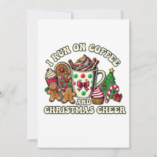 Cartes Pour Fêtes Annuelles Cadeau De Noël Café Et Joie De Noël