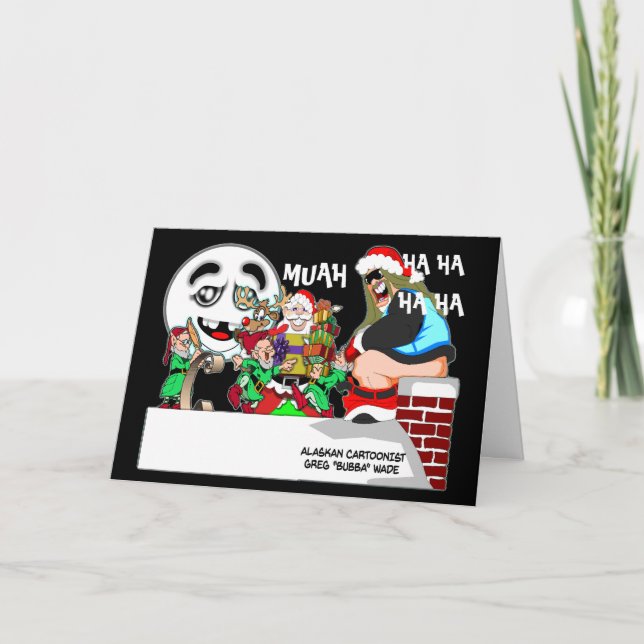 Cartes Pour Fêtes Annuelles Cadeau de Noël coquin (Devant)