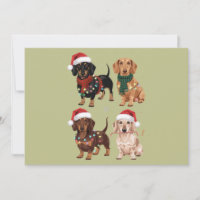 Cadeau de Noël pour maman de chien Dachshund