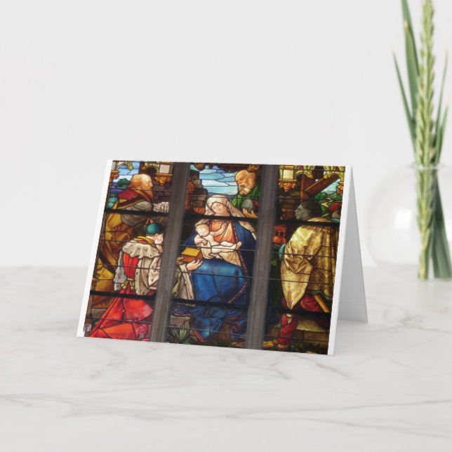 Cartes Pour Fêtes Annuelles Cadeau des sages (Devant)