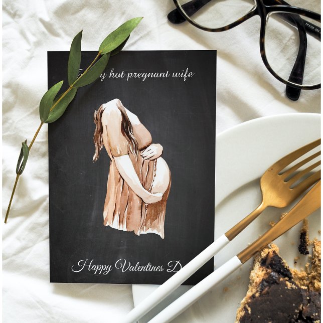 Cartes Pour Fêtes Annuelles Cadeau simple Joyeux Véntines Enceintes (Créateur téléchargé)