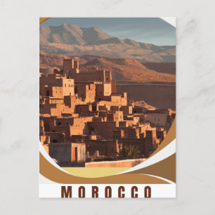 Cartes Pour Fêtes Annuelles Cadeau Surprise Billet de Voyage à Marrakech, Maro