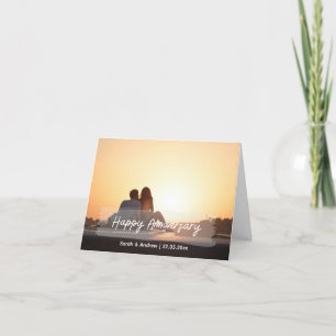 Cartes Pour Fêtes Annuelles Cadeaux d'anniversaire personnalisés - Couple pers