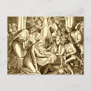 Cartes Pour Fêtes Annuelles Cadeaux de crèches pour Noël