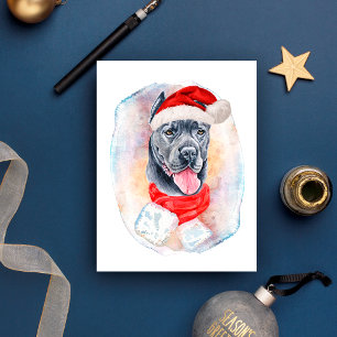 Cartes Pour Fêtes Annuelles Cadeaux de Noël Cane Corso pour les amateurs de ch