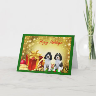 Cartes Pour Fêtes Annuelles Cadeaux de Noël Espagnol Springer anglais