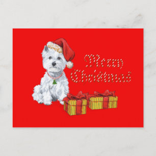 Cartes Pour Fêtes Annuelles Cadeaux de Noël pour West Highland White Terrier