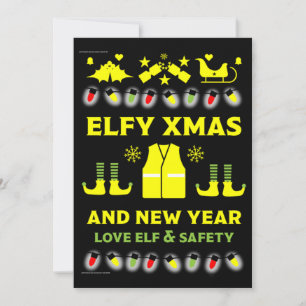 Cartes Pour Fêtes Annuelles Cadeaux De Noël Santé Et Sécurité
