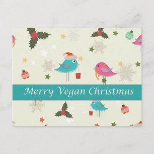 Cartes Pour Fêtes Annuelles Cadeaux de Noël Vegan