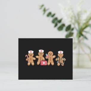 Cartes Pour Fêtes Annuelles Cadeaux d'équipe de Noël pour infirmières en pain 