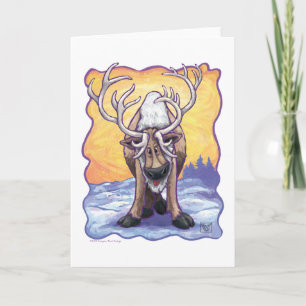 Cartes Pour Fêtes Annuelles Cadeaux et Accessoires de Renne