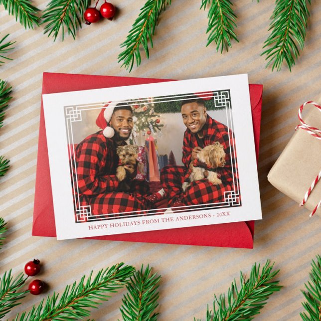 Cartes Pour Fêtes Annuelles Cadre décoratif - Photo Joyeuses Fêtes (Créateur téléchargé)