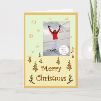 Cartes Pour Fêtes Annuelles cadre photo de Noël