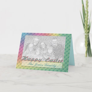 Cartes Pour Fêtes Annuelles Cadre photo de Pâques heureux