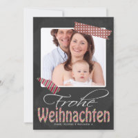 Cadre Photo Frohe Weihnachten Et Bande Faux