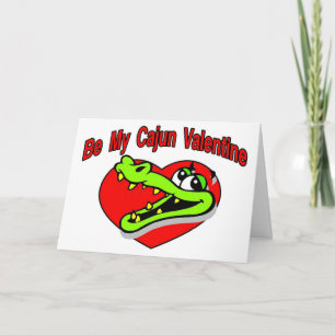 Cartes Pour Fêtes Annuelles Cajun Valentine