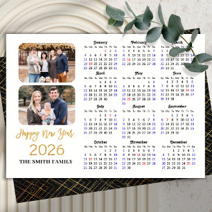 Cartes Pour Fêtes Annuelles Calendrier 2025 Elegant Gold Parties scintillant S