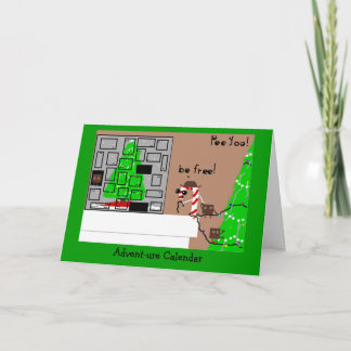 Cartes Pour Fêtes Annuelles Calendrier d'aventure