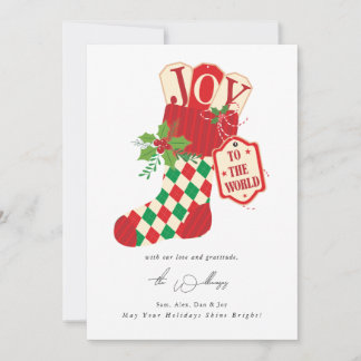 Cartes Pour Fêtes Annuelles Calendrier rustique de Noël 2027 « Joyeux Noël au