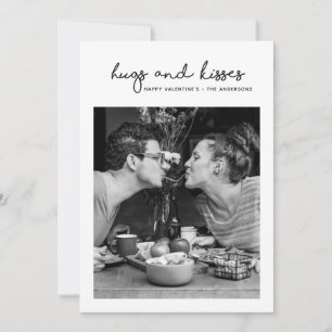 Cartes Pour Fêtes Annuelles Câlins et baisers Saint-Valentin Photo moderne
