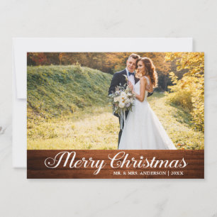Cartes Pour Fêtes Annuelles Calligraphie Bois Joyeux Noël Star Photo