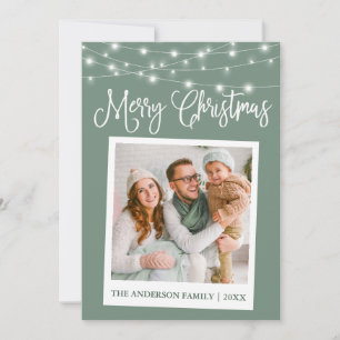 Cartes Pour Fêtes Annuelles Calligraphie Lights Instantané Caméra Photo Sage G