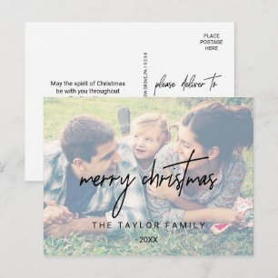 Cartes Pour Fêtes Annuelles Calligraphie lunaire Noël de la photo déchargée
