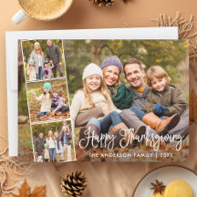 Calligraphie Script Bon thanksgiving 4 Photo