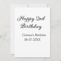 calligraphie simple minimum heureux 2e anniversair