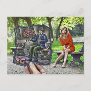 Cartes Pour Fêtes Annuelles Caméra Crayon Vs - Saint Valentin