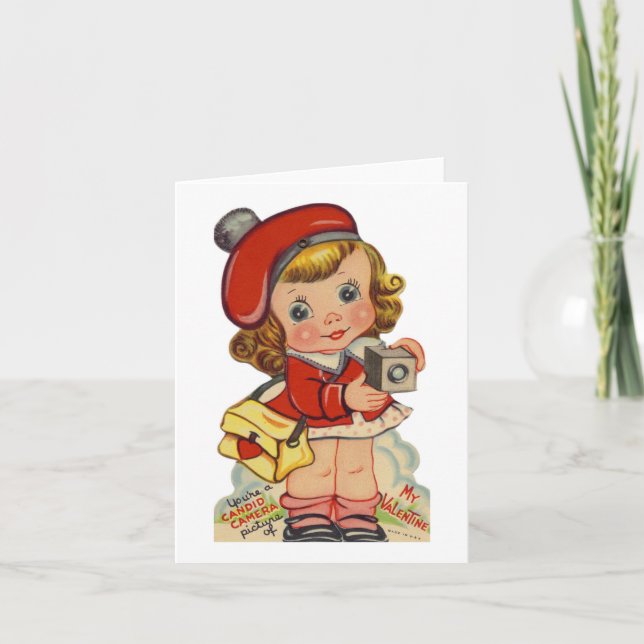 Cartes Pour Fêtes Annuelles Caméra invisible Valentine (Devant)