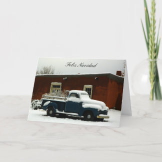 Cartes Pour Fêtes Annuelles Camion d'Adobe