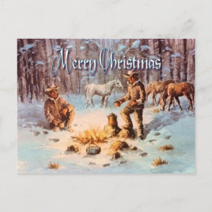 Cartes Pour Fêtes Annuelles CAMPING HIVER par SHARON SHARPE