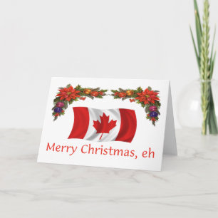 Cartes Pour Fêtes Annuelles Canada Joyeux Noël, eh