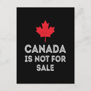 Cartes Pour Fêtes Annuelles Canada non à vendre - Fière et patriotique