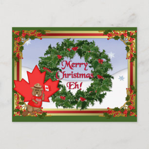 Cartes Pour Fêtes Annuelles Canadian Christmas