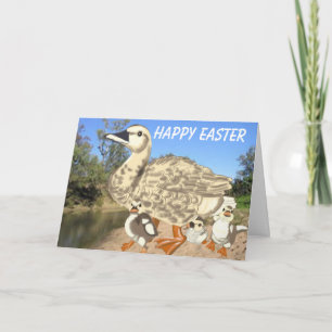 Cartes Pour Fêtes Annuelles Canards et poulets pour bébés Pâques