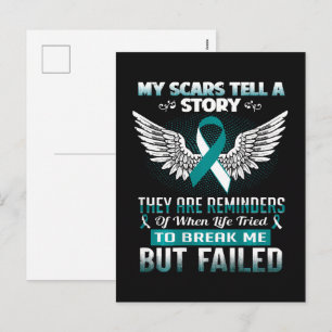 Cartes Pour Fêtes Annuelles Cancer du col de l'utérus femmes