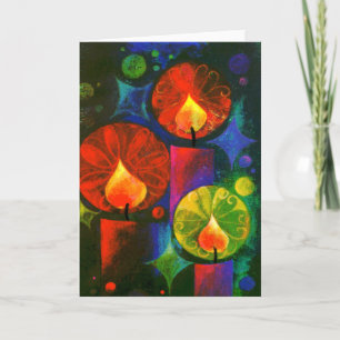 Cartes Pour Fêtes Annuelles Candles