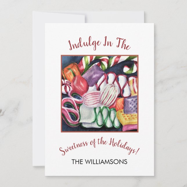 Cartes Pour Fêtes Annuelles Canettes de Noël (Devant)