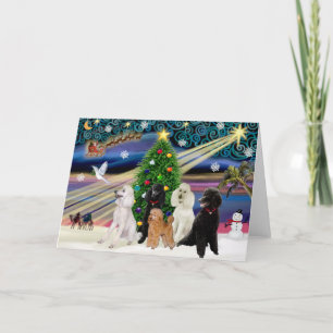 Cartes Pour Fêtes Annuelles Canicules magiques de Noël - Standard (5)