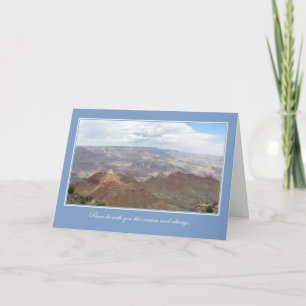 Cartes Pour Fêtes Annuelles Canyon paisible