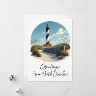 Cartes Pour Fêtes Annuelles Cape Hatteras Caroline du Nord