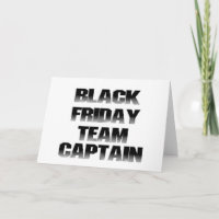 Capitaine de l'équipe du vendredi noir