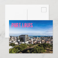 Capitale Maurice de Port Louis Skyline