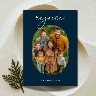Cartes Pour Fêtes Annuelles Capsule Rejoice religieuse Famille de Noël