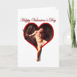 Cartes Pour Fêtes Annuelles Caravaggio's Cupid pour la Saint-Valentin
